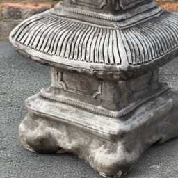 Oriental Stone Pagoda Statue Japanese Garden Lantern Sculpture Asian Style Ornament Chinese Figurine Zen Art Lover Gift - thumbnail 3