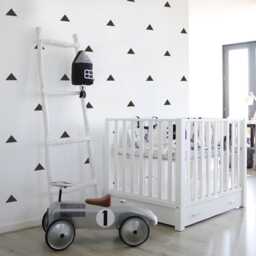 Vinyl Wall Sticker Decal - Triangles - thumbnail 1