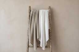 Linen Bath Sheet, Natural Lightweight Linen Beach Sauna Towel