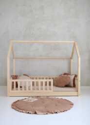 "Velvet Super Soft Mat With Frill ""Caramel"