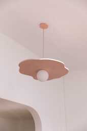 Large Colorful Water Lily Pendant Light