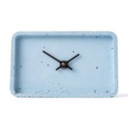 "Concrete Mantel Clock 4"" X 6, 3" - thumbnail 2