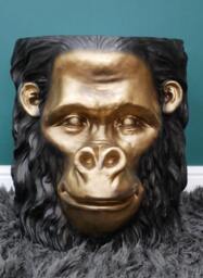 Bronzed Gold Monkey Side Table/Coffee - thumbnail 3