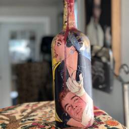 Vintage Era Art Bottle Lamp - thumbnail 4