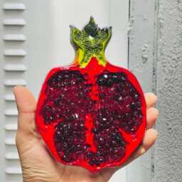 Handmade Pomegranate Evil Eye Wall Hanging Turkish Home Blessing - thumbnail 4