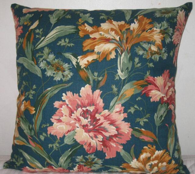 "Floral Pattern Decorative Pillow Cover-24""x24" - image 1