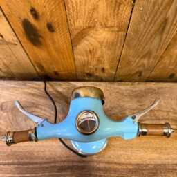 Turquoise Vespo Style Scooter Table Lamp Limited Edition - thumbnail 2