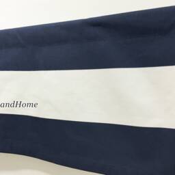 stripe Pillow Cover Zipper Closure Cabana Covers Euro Shams Throw Lumbar Navy Blue Light Pink French Gray Taupe Ecru - thumbnail 3