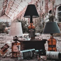 Lamps, Bottle Lamp, Gift For Men, Whiskey Anniversary Gift, Father's Day Christmas Him - thumbnail 4