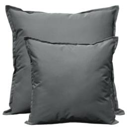 "Outdoor Waterproof Filled Cushions Pad Garden Furniture Plain Printed Sofa Patio Bench Waterproof Fabric 18""x18""/ 24""x24" - thumbnail 3