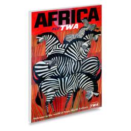 Reprint Of A Vintage Airline Travel Poster - Africa By Twa - thumbnail 2