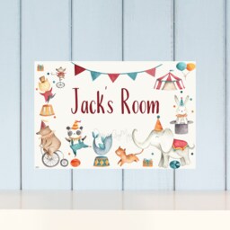 Personalized Unicorn Nursery Door Sign Baby Room Decor - thumbnail 3