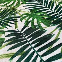 Green Tropical Eucalyptus Leaves Cushion Cover - Double Sided Printing On The Soft Chenille Fabric With Multi Size Options Oeko-Tex?? - thumbnail 2