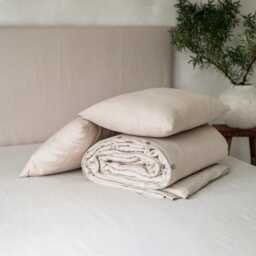 Natural Linen Duvet Cover Set, Duvets & Pillowcases, Soft Handmade Bedding Sets - thumbnail 2
