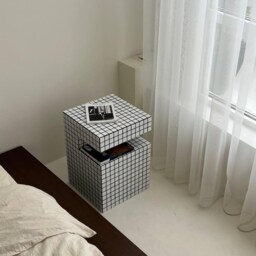 Tile Column - Handmade Plinth Pedestal Furniture Coffee Table Night Shelf - thumbnail 2