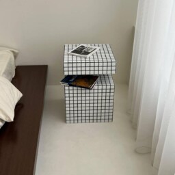 Tile Column - Handmade Plinth Pedestal Furniture Coffee Table Night Shelf - thumbnail 3