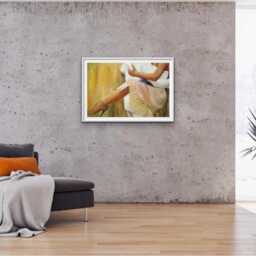 Tango Art Print, Dancing Legs Painting, Passionate Ballroom Dance - thumbnail 3