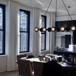 10 Light Modern Industrial Handcrafted Brass Pendant Light , Large Statement Bolivar Suspension Ceiling Contemporary Chandelier - thumbnail 2