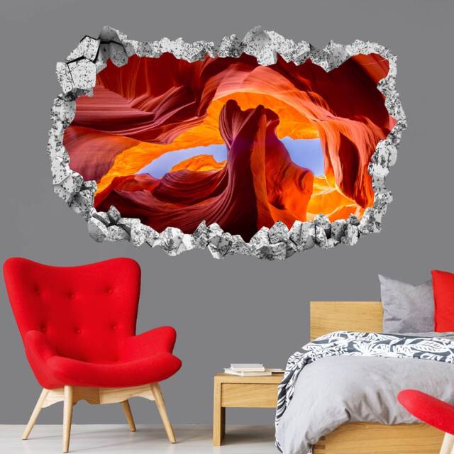 Antelope Canyon Wall Decal Sticker Mural Poster Print Art Home Bedroom Office Decor Kr52 - image 1