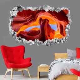 Antelope Canyon Wall Decal Sticker Mural Poster Print Art Home Bedroom Office Decor Kr52 - thumbnail 1