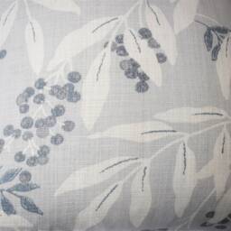 Laura Ashley Silver Cushion Handmade in Greendale Fabric On Both Sides - thumbnail 4