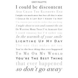 You're The Best Thing By Style Council Song Lyrics Print Gift - thumbnail 3