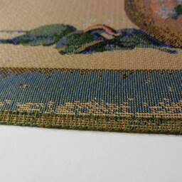 Gobelin Tapestry Flowers & Goldfinch 23.5x15.5 in 60x40 cm Wall Hanging Fabric - thumbnail 3