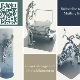 Angry Golfer Gift Golfer Figurine Breaking His Club, Custom Golf Coach Gift, Nuts & Bolts Metal Sculpture, Funny Gifts Scrap Art - thumbnail 4