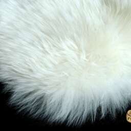Plush Faux Sheepskin Rug - Thick Shag, Handmade Usa - thumbnail 2