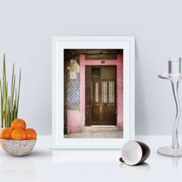Pink Door Printable Art, Wall Art Print, Large Digital Download, Travel Poster Printable, Portugal - thumbnail 2