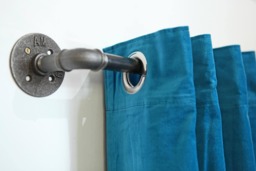 Gardinenstange Loft Stahl Curtain Rod Industriedesign Express Shipping