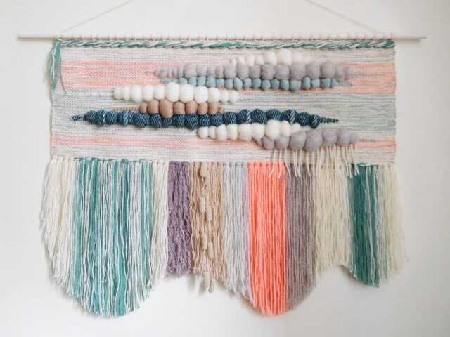 Bohemian Wall Decor Extra Large Woven Hanging Art Boho Wedding Wall Weaving Large Macrame Wedding Gift - image 1