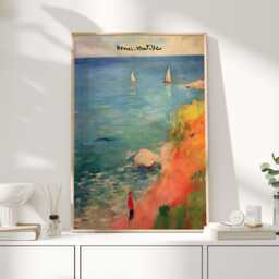 Matisse Ocean, Print, Poster, Henri Matisse, Collection, Picture Pastel, Cottagecore - thumbnail 1