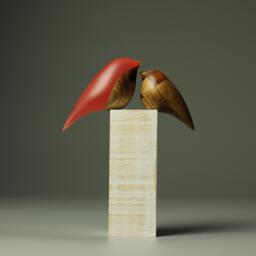 Duo Love Birds - 94B - thumbnail 1