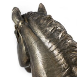Fresian Horse, Horse Marble Statue, Limited Edition, Artdog - thumbnail 4