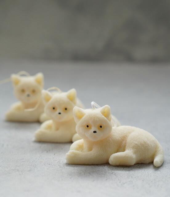 Sitting Cat Candle - Decorative Soy Wax, Pet Lover Gift - image 1