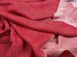 Handmade Woollen Blend Shawl Soft Pink Oversized Blanket Scarf - thumbnail 1