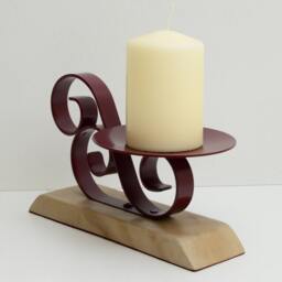 Bespoke Single Pillar Candle Holder - thumbnail 3
