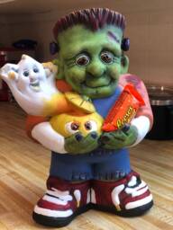 Ceramic Frankie Jr. Custom Painted By Jmdceramicsart