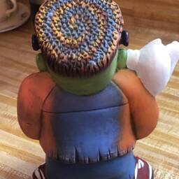 Ceramic Frankie Jr. Custom Painted By Jmdceramicsart - thumbnail 3