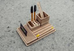 Wood Desk Organizer Office Organization Desk Accessories