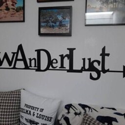 Camping Decal - Wanderlust Camper Decal Sticker Trailer Travel Vinyl Sticker & Wall Decals - thumbnail 3