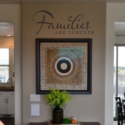 Families Are Forever Wall Decal - Vinyl Lettering Sticker Home Decor Wall Words Fa002 - thumbnail 2