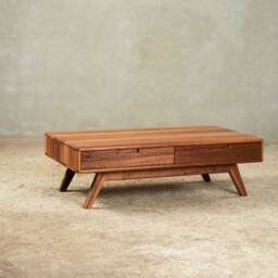 Handmade Walnut Coffee Table - thumbnail 3