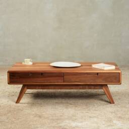 Handmade Walnut Coffee Table - thumbnail 4