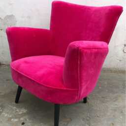 Orange Armchair, Cocktail Chair, Reading Bedroom Accent Teal Chair, Comfy Armchair, Orange Armchair, Occasional Chair - thumbnail 3