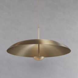 1950S Mid Century Matt Green Ivory Color Brass Modern Style Sputnik Chandelier/ Kalmar Stilnovo Style/ Chandelier Italian Light - thumbnail 3
