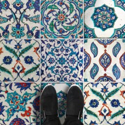 Kitchen Wall Decor, Vinyl Floor Tiles, Tile Decal, Stickers, Mosaic Art, Bathroom Pack Of 24 - Skuatt - thumbnail 3
