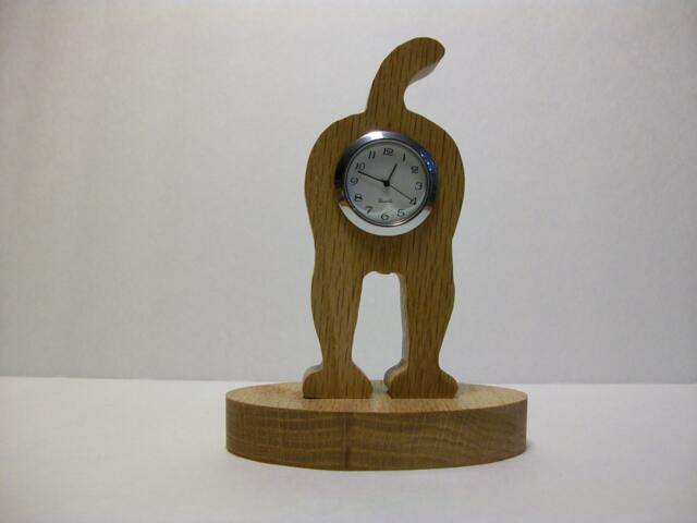 Novelty Cat Desk Clock - image 1