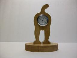 Novelty Cat Desk Clock